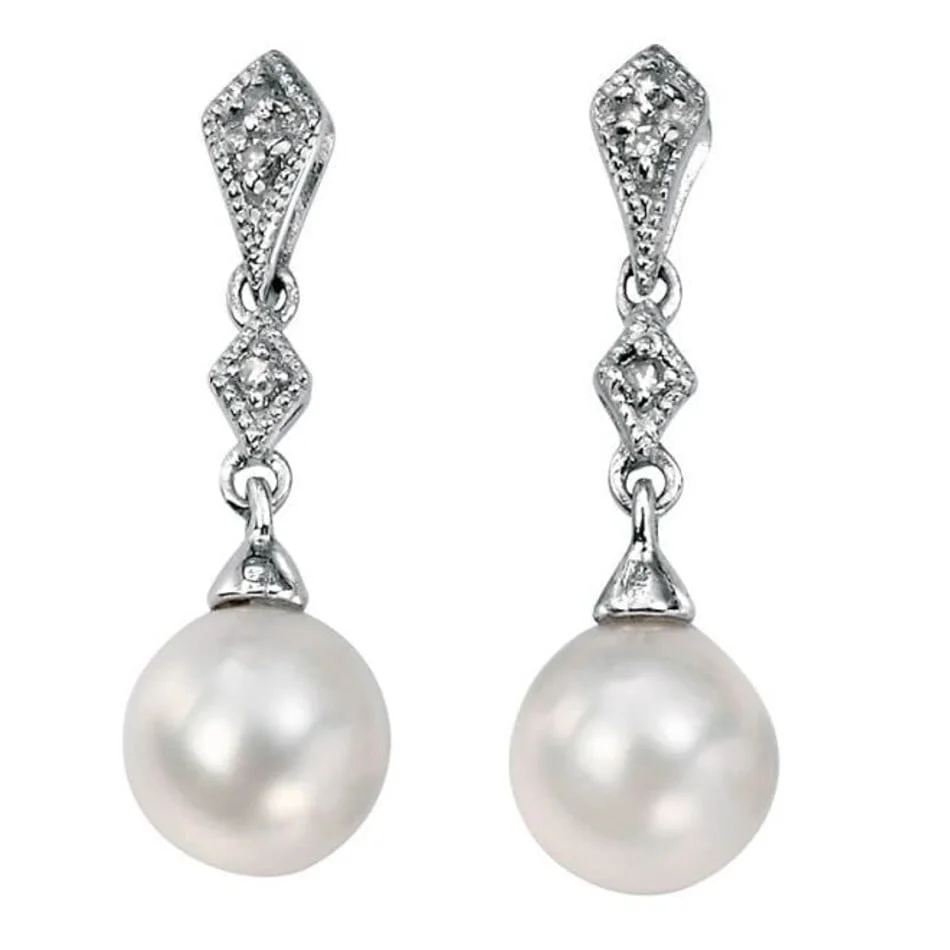 Pearl Drop Earrings